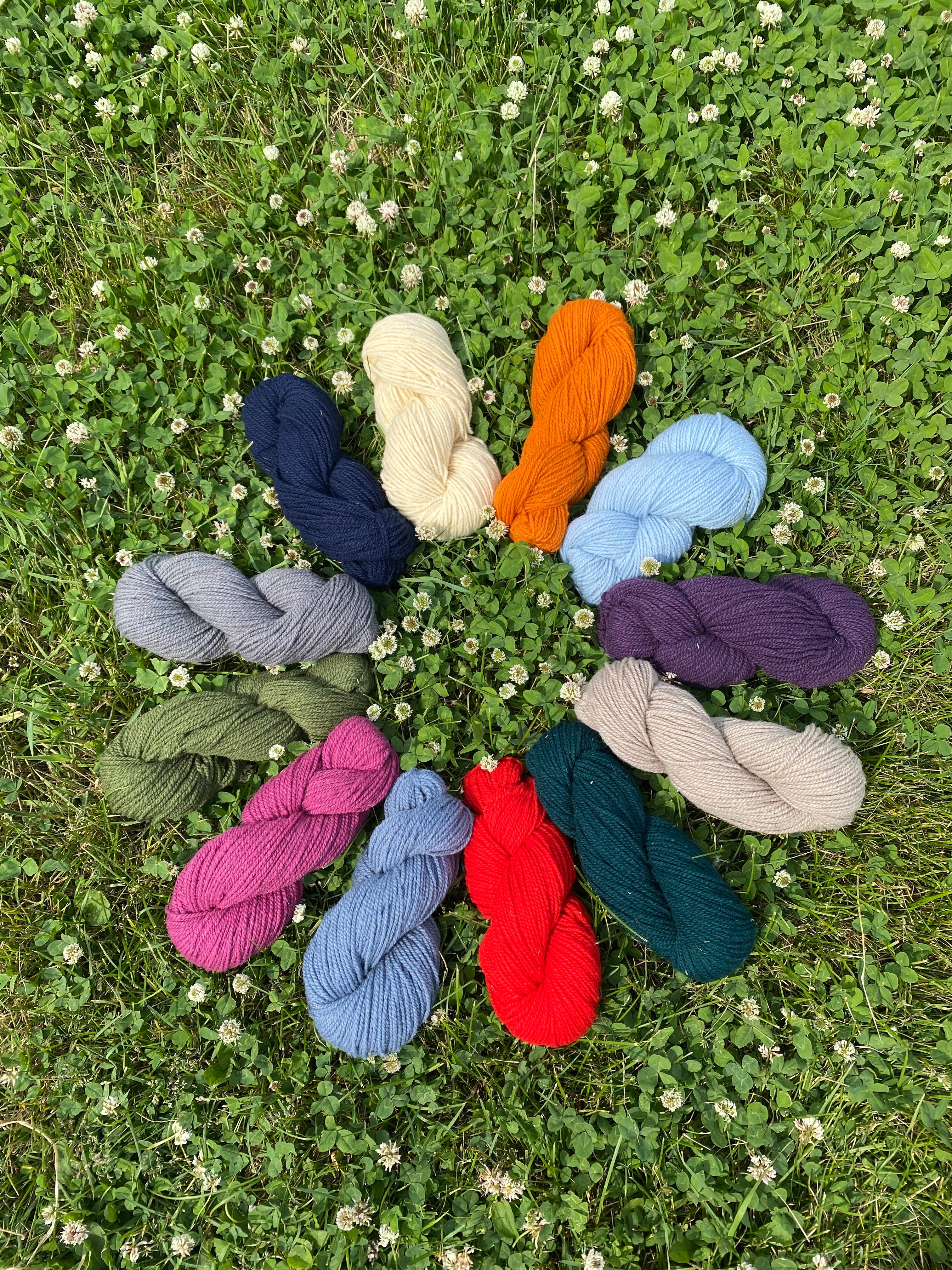 topsy farms, wool, yarn, twist