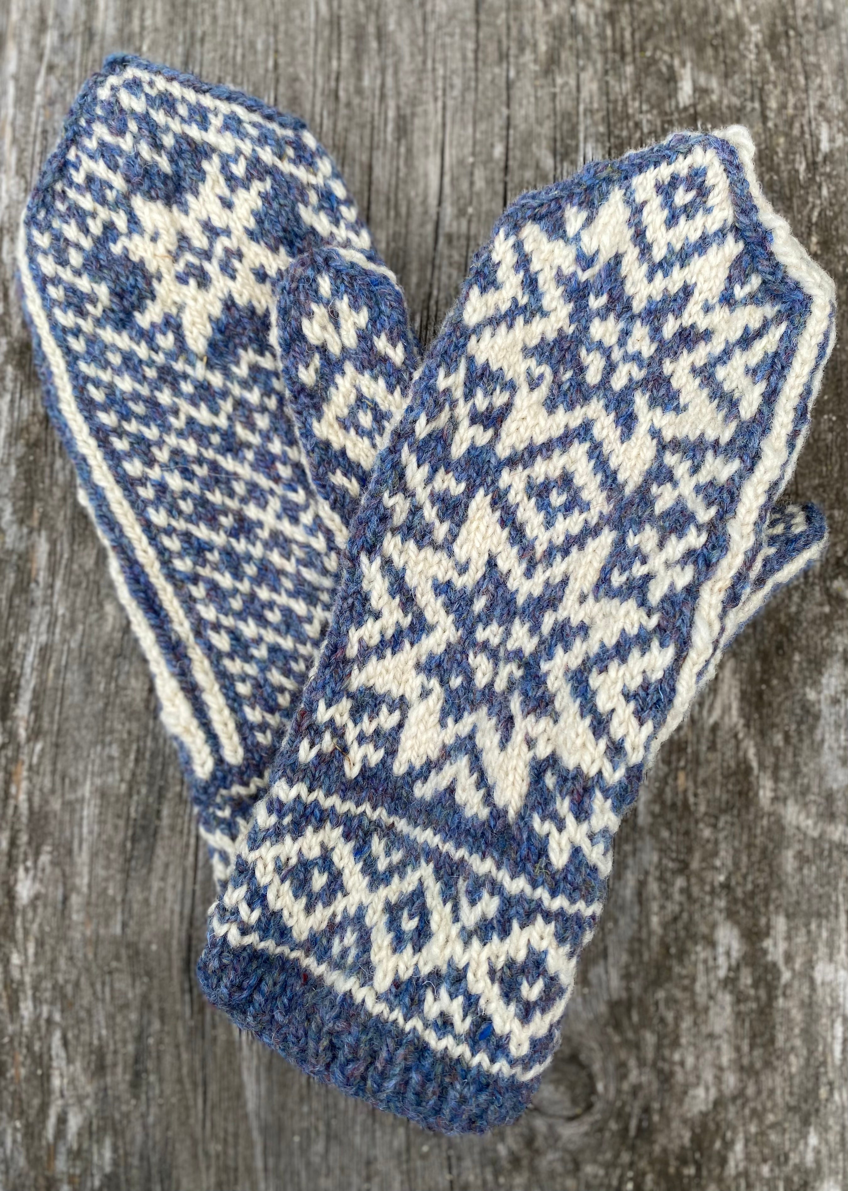 Topsy Farms, Mittens, Knit, Wool