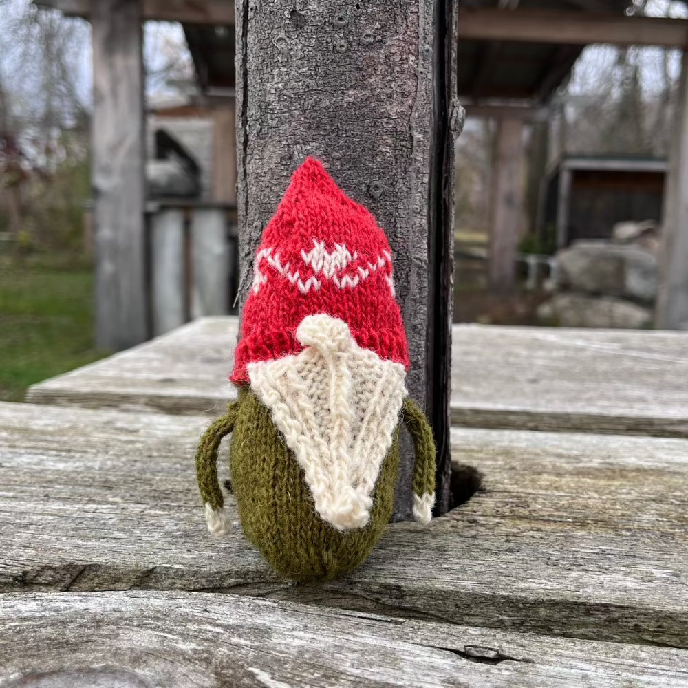 Topsy Farms' handmade wool gnome