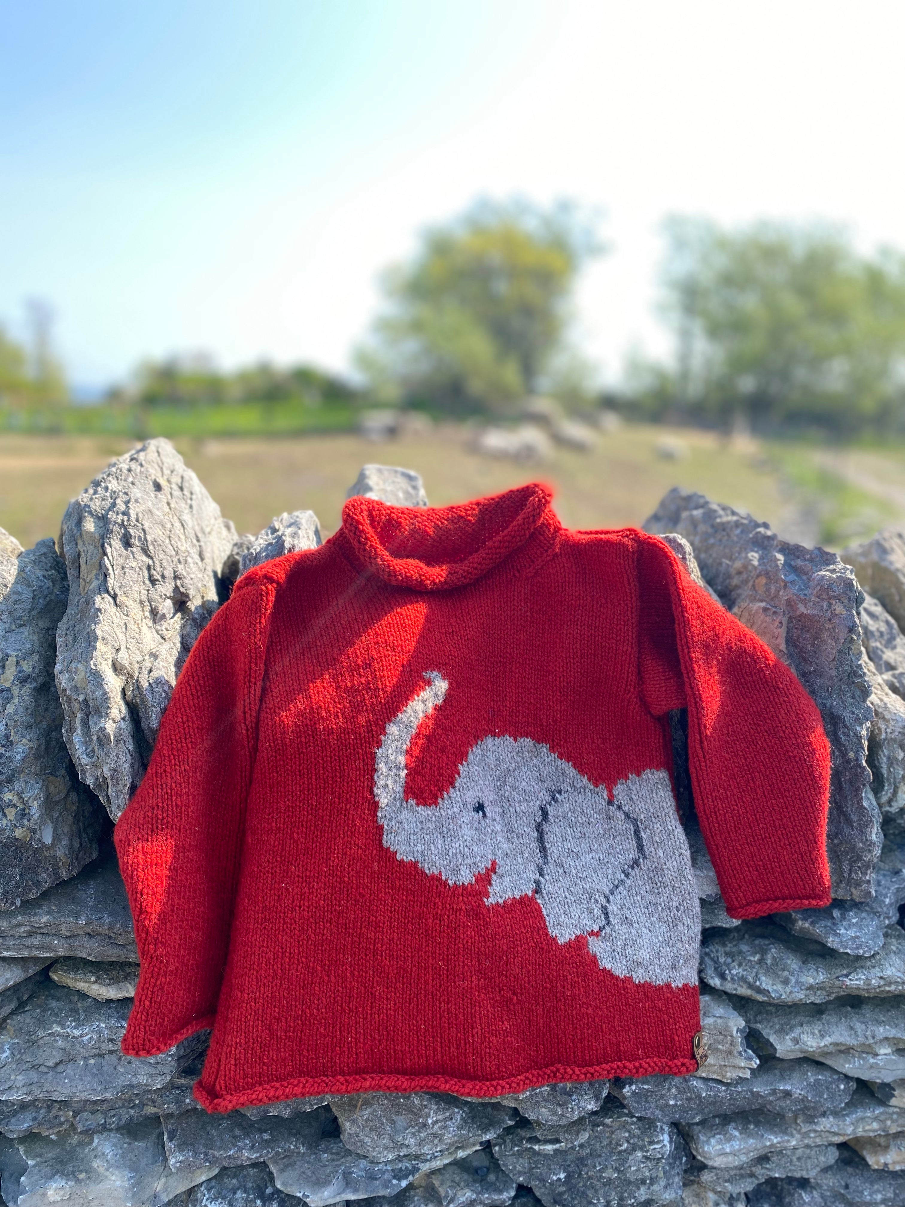Topsy Farms, Wool, Handmade, Children's Sweater