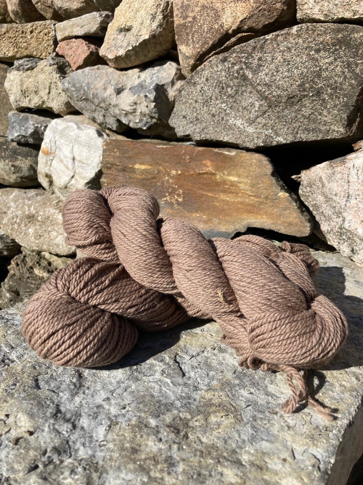Taupe yarn