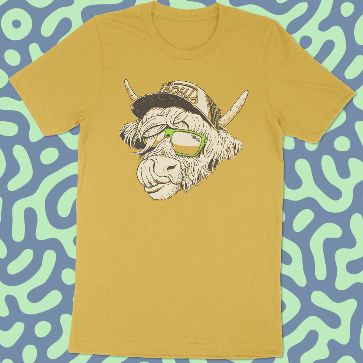 Sunny Highland Cow Tee