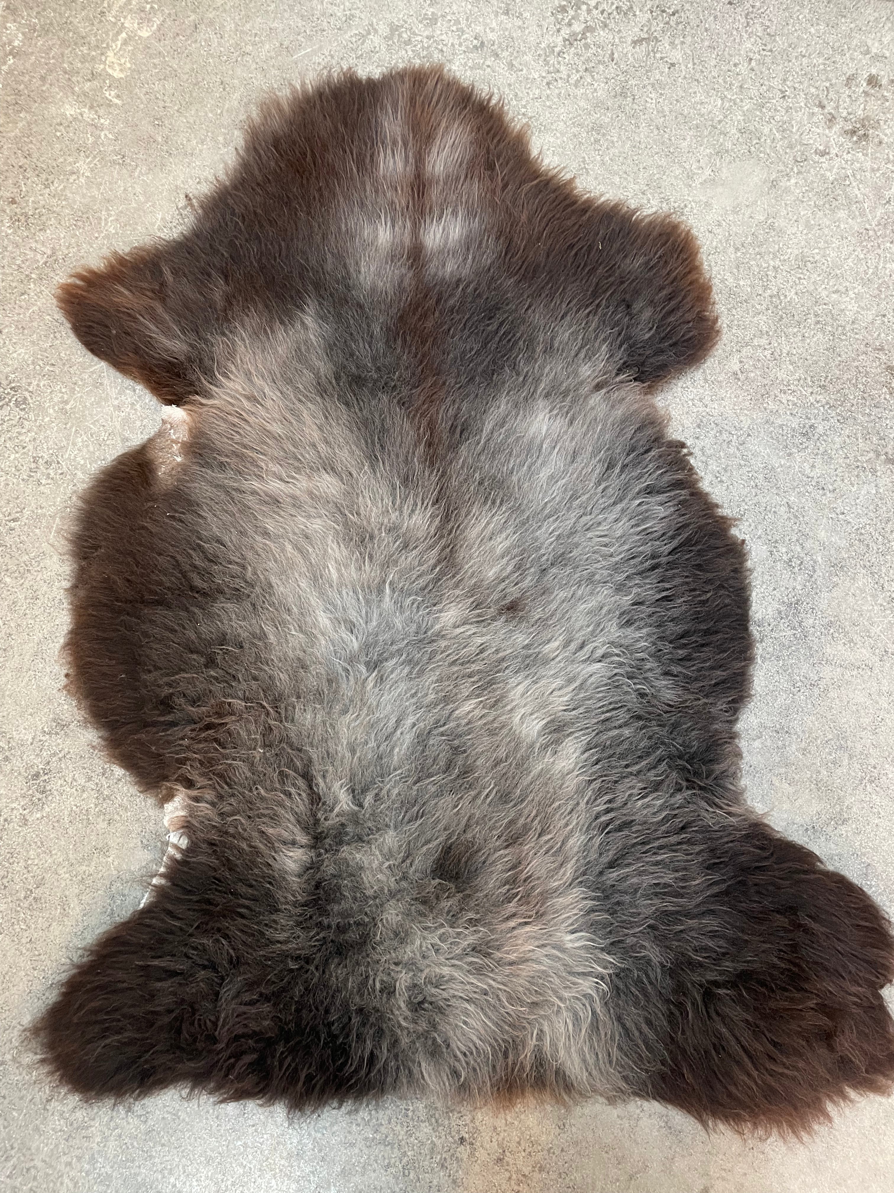 Naturally Coloured Shaggy Sheepskins
