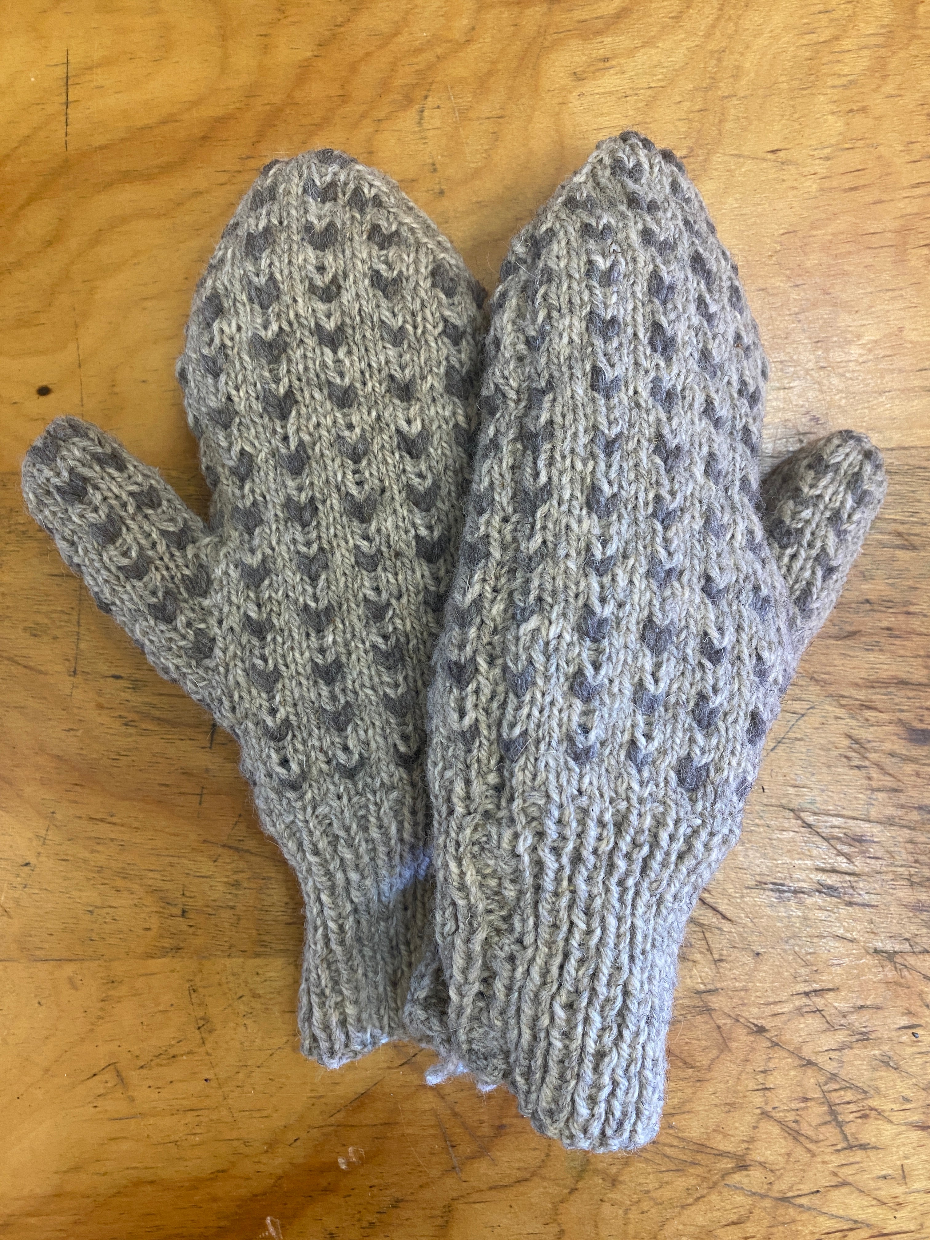 Thrummed mittens – Topsy Farms - Main Image