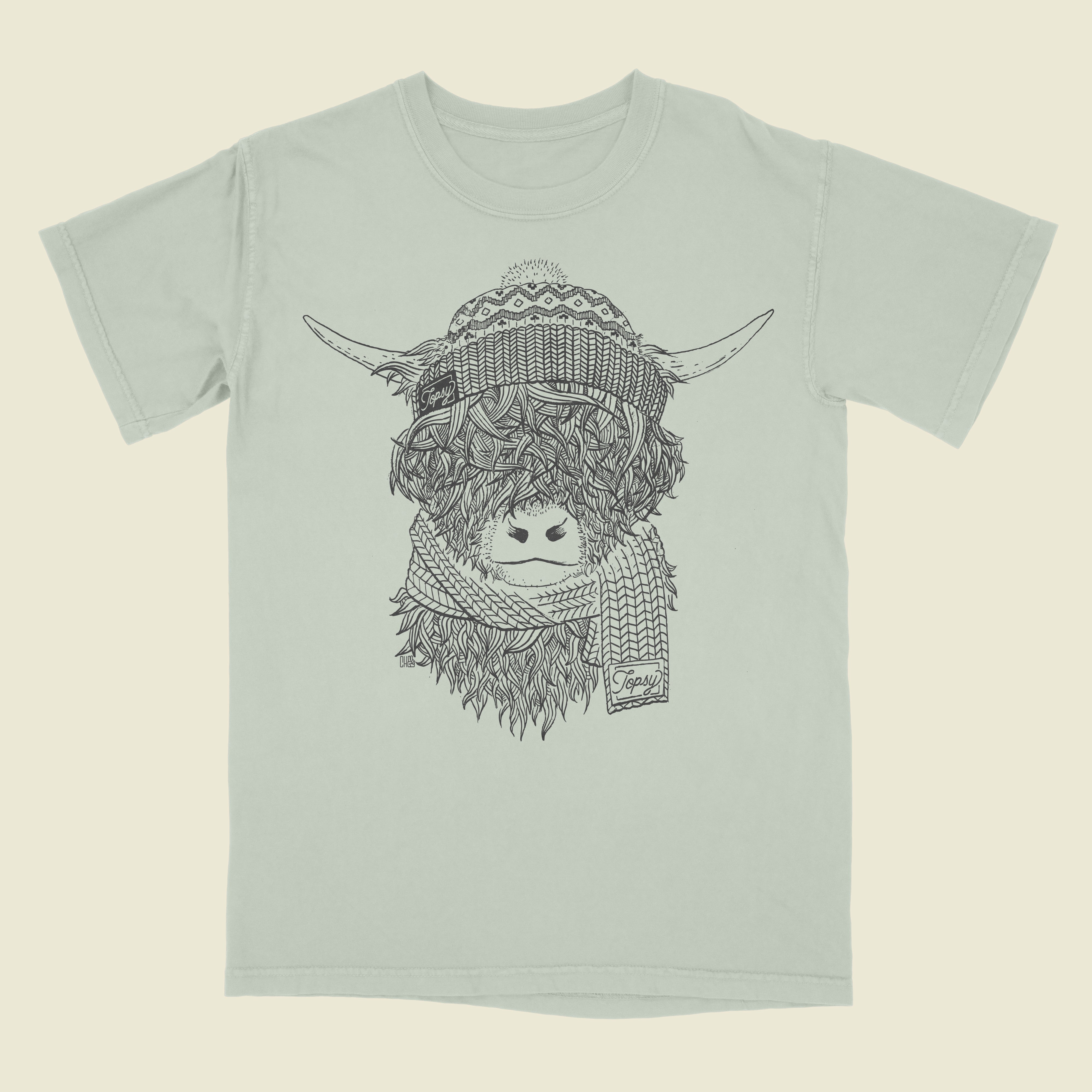 Highland Cow Tee