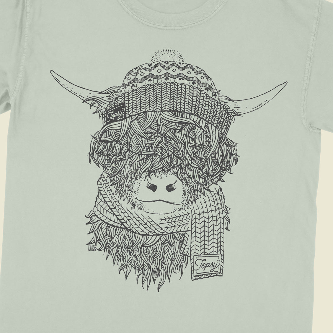 Highland Cow Tee