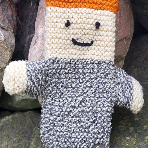 Topsy Farms' handmade Canadian wool puppet