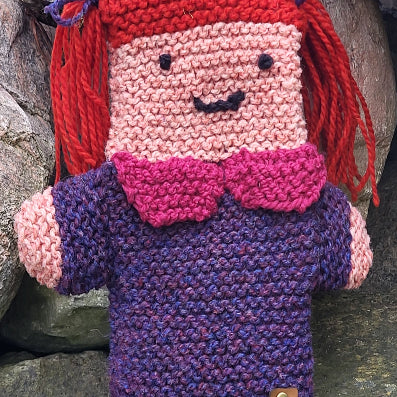 Topsy Farms' handmade Canadian wool puppet