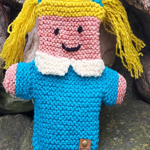 Topsy Farms' handmade Canadian wool puppet