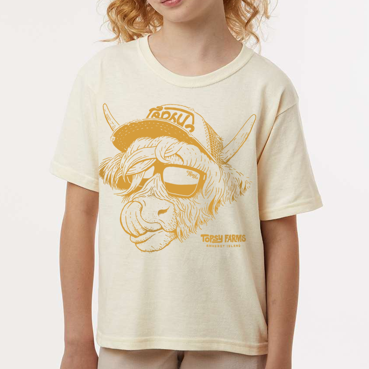 Sunny Highland Youth Tee
