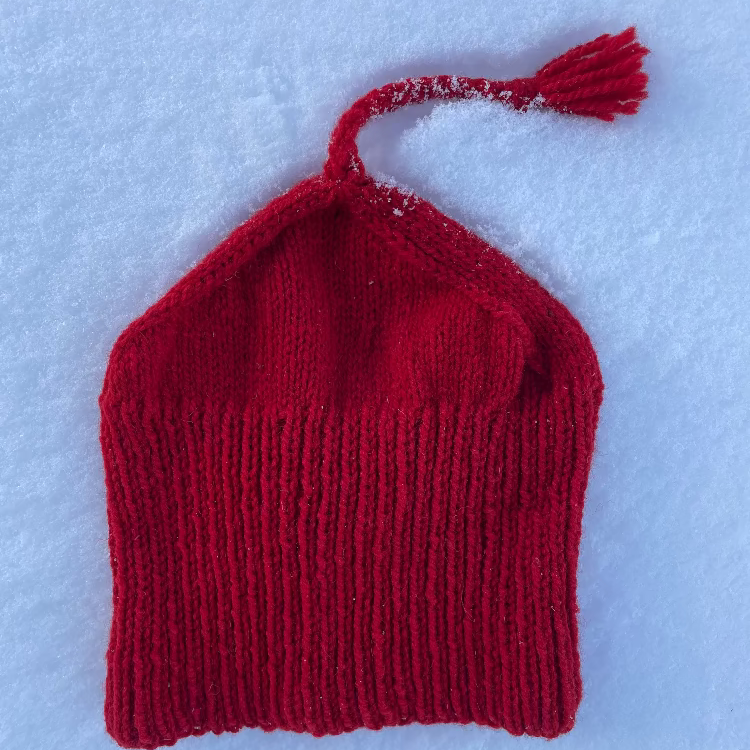 Topsy Farm's handmade Canadian wool Melt the Ice hat