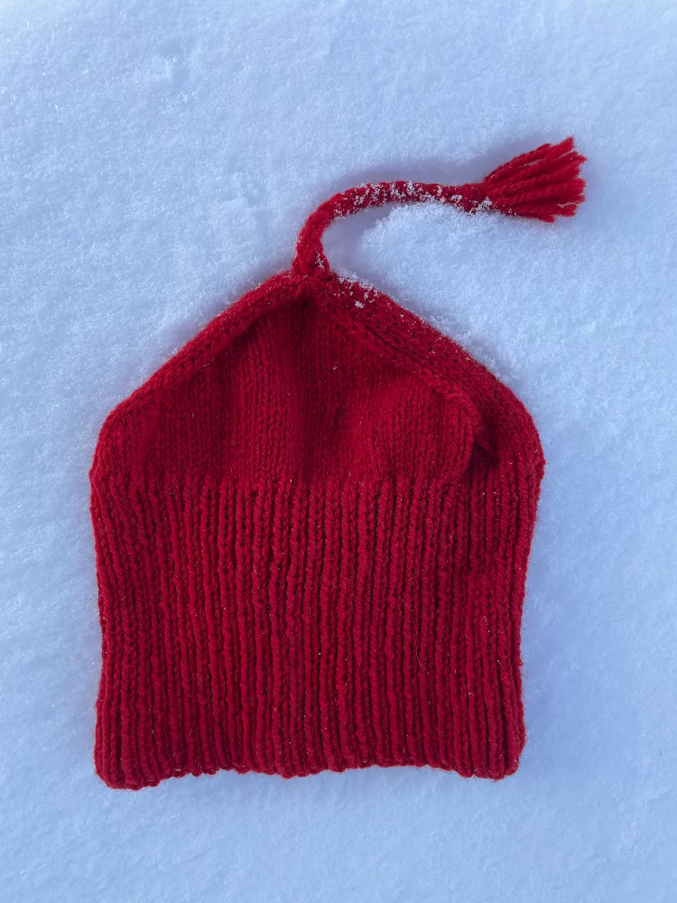 Topsy Farm's handmade Canadian wool Melt the Ice hat