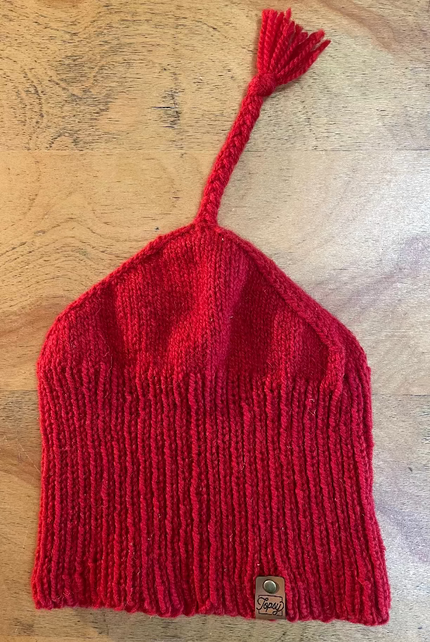 Topsy Farms' handmade Canadian wool Melt the Ice hat