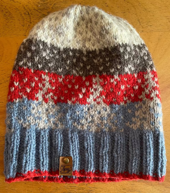 Topsy Farms' handmade Canadian wool toque