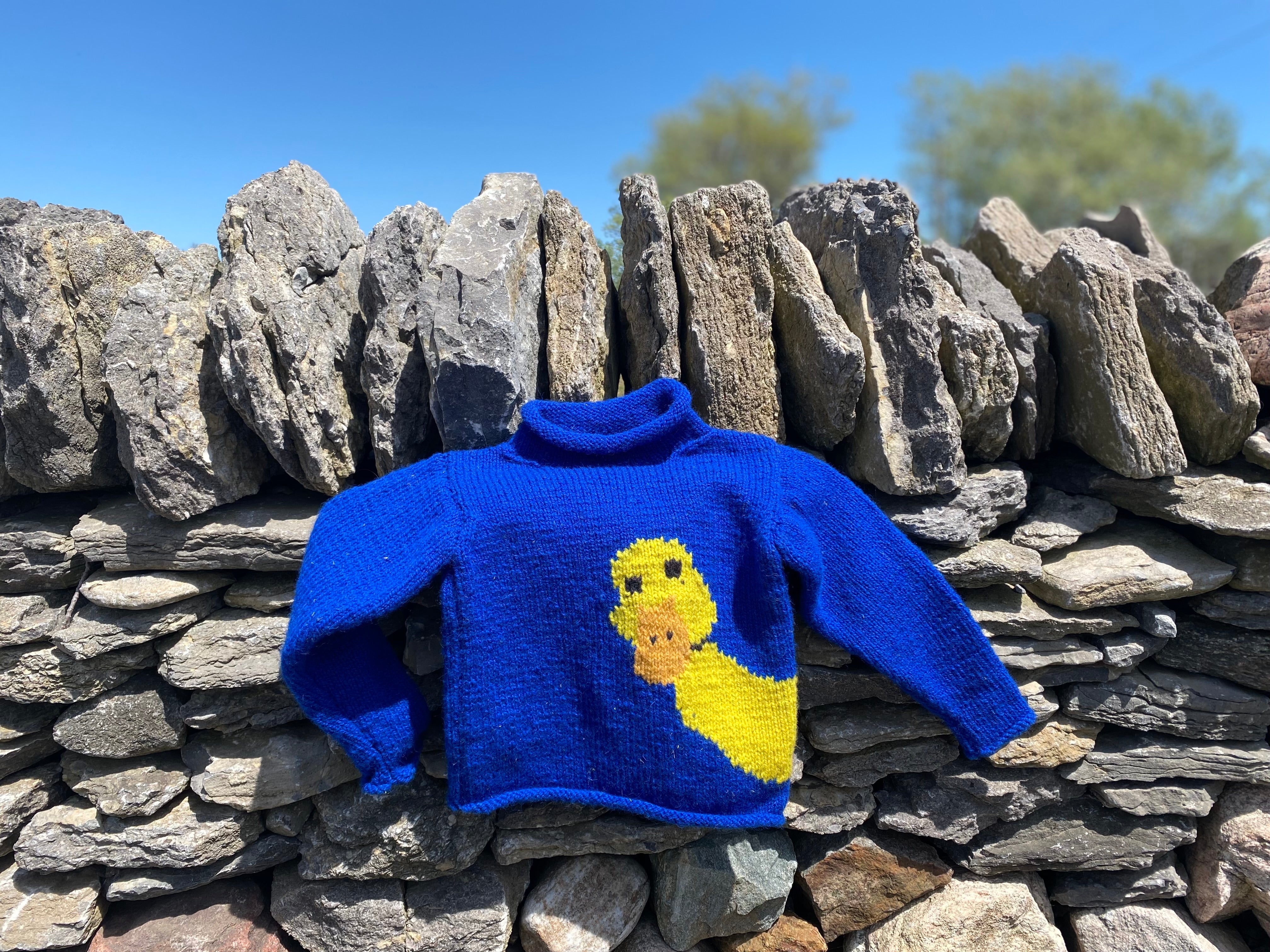 Topsy Farms, Wool, Handmade, Children's Sweater