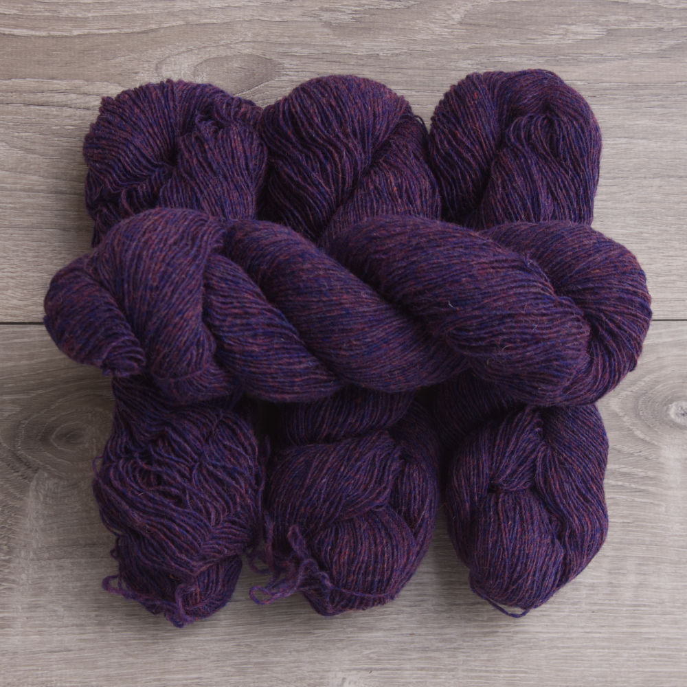 Purple Heather yarn