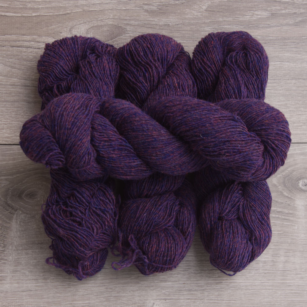 Purple Heather yarn – Topsy Farms