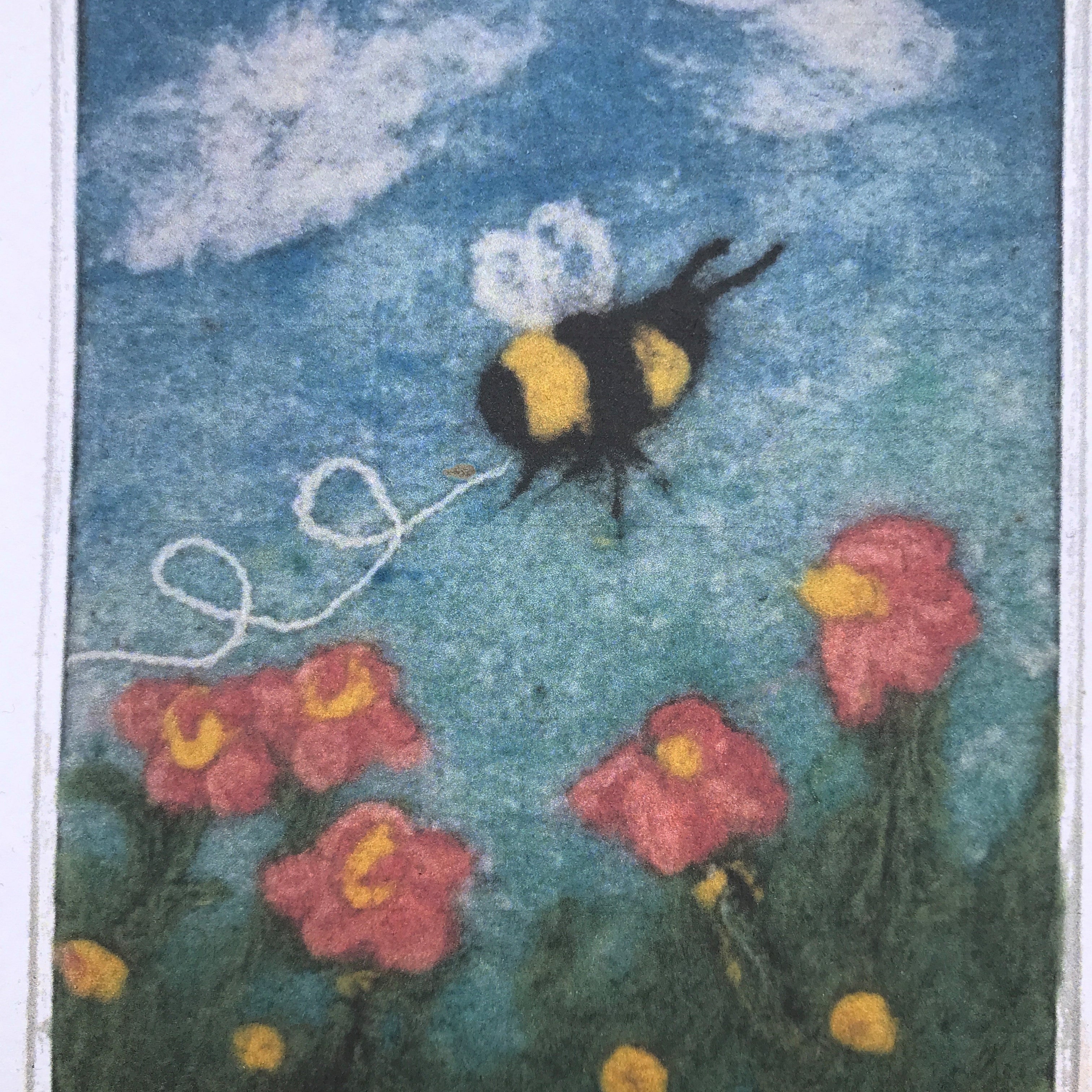 Topsy Farms' bee felting kit