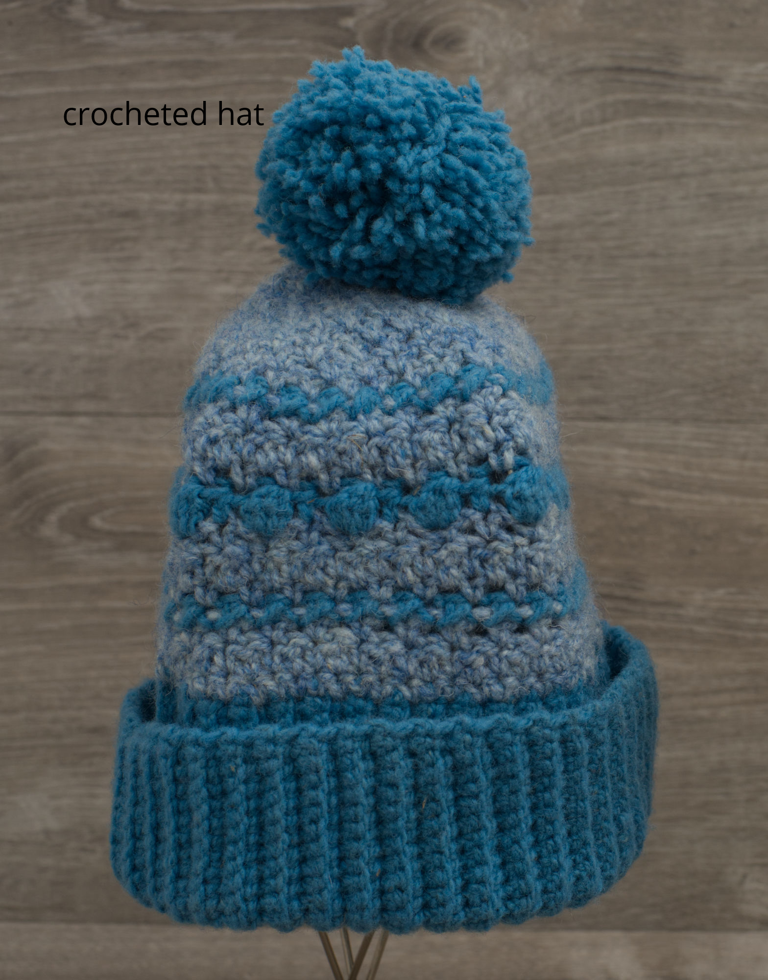 Pattern, Topsy pompom hat