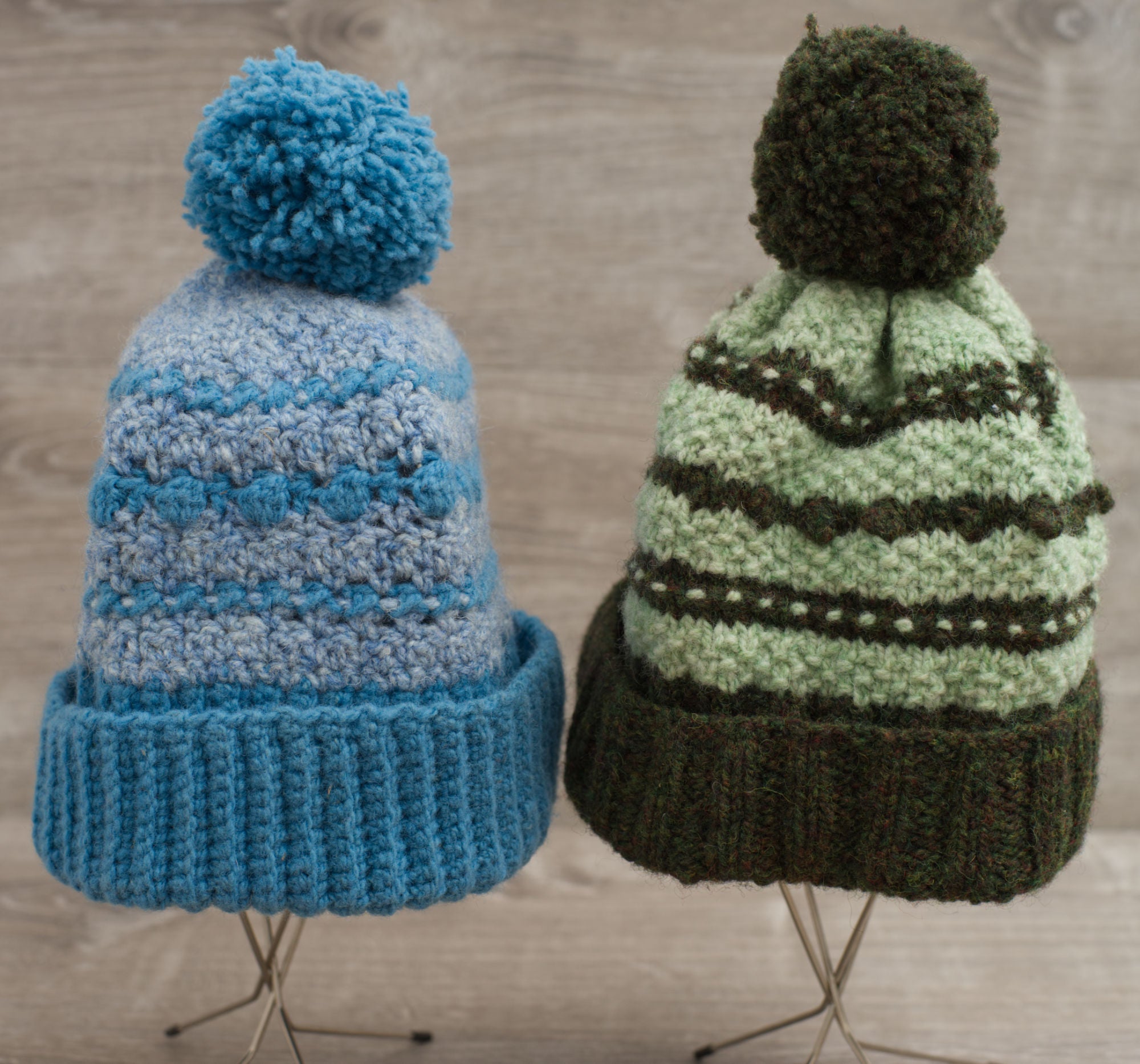 Pattern, Topsy pompom hat