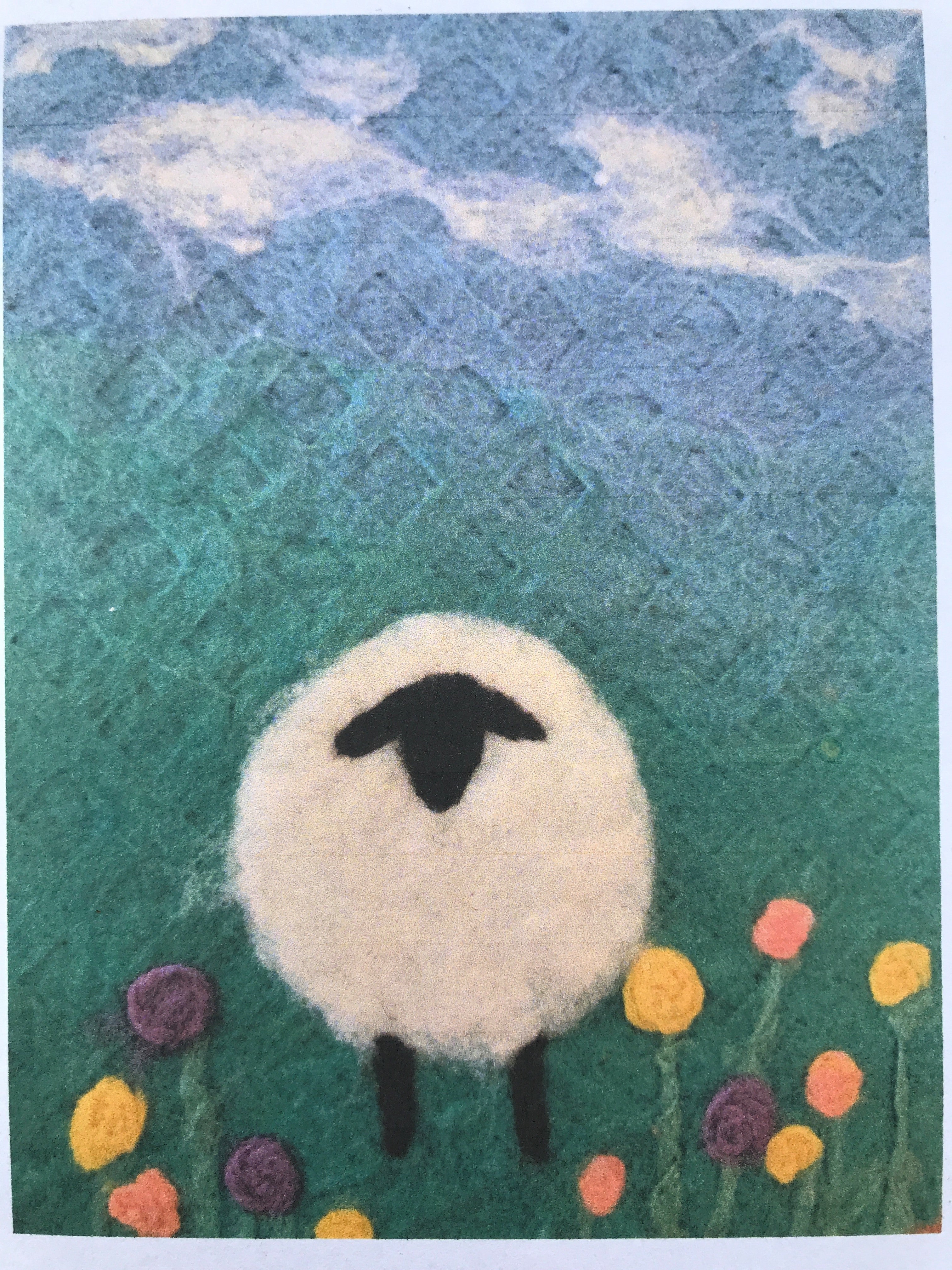 Topsy Farms' sheep felting kit